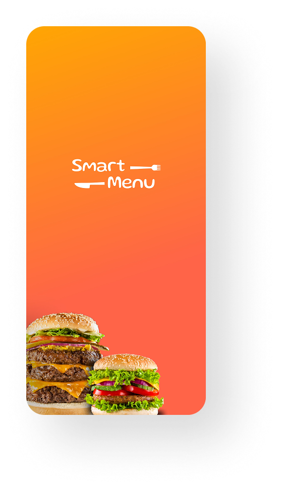 SmartMenu mobile app preview