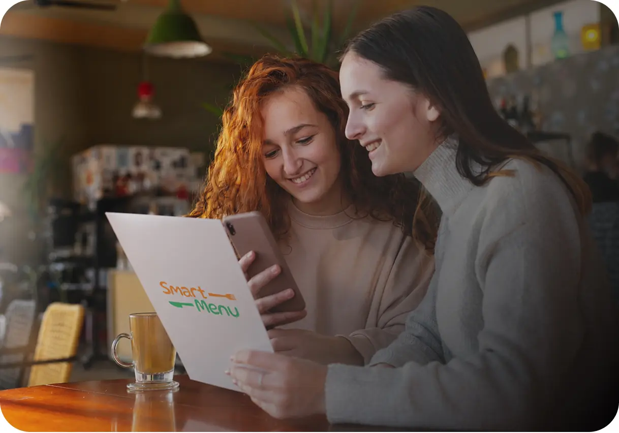 Guests using SmartMenu