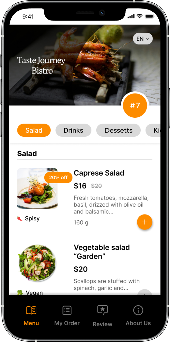 SmartMenu menu management